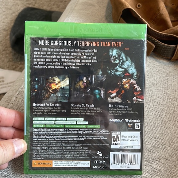 Xbox one 360 doom 3 bfg edition video game - Picture 5 of 7